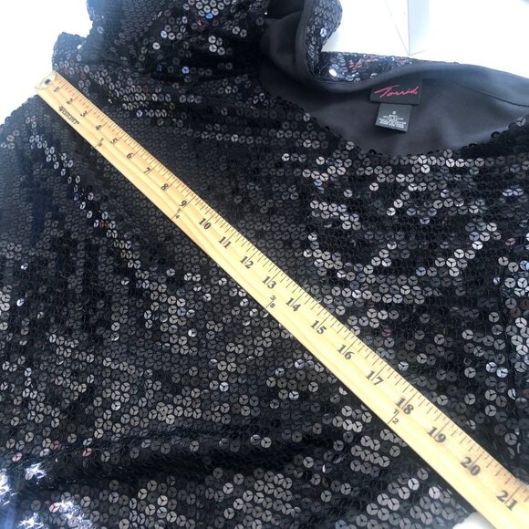 Torrid Black Sequins Dress Size 2 - Picture 7 of 7
